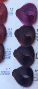 Atricos Stylish Hair Colors cтійка фарба для волосся-Фиолетовые тона