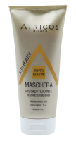 Маска з фітокератином для реструктуризації волосся Restructuring Hair Mask Atricos, 200 мл