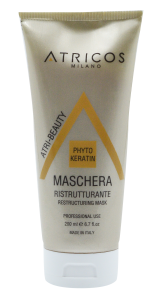 Маска з фітокератином для реструктуризації волосся Restructuring Hair Mask Atricos, 200 мл