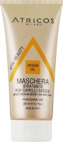 Зволожувальна маска для сухого волосся з аргановою олією Atricos Argan Oil Moisturising Mask 200 мл